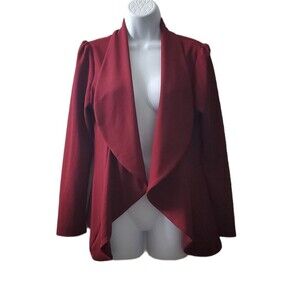 MOA USA Womens Open Front Long Sleeve Stretchy Blazer